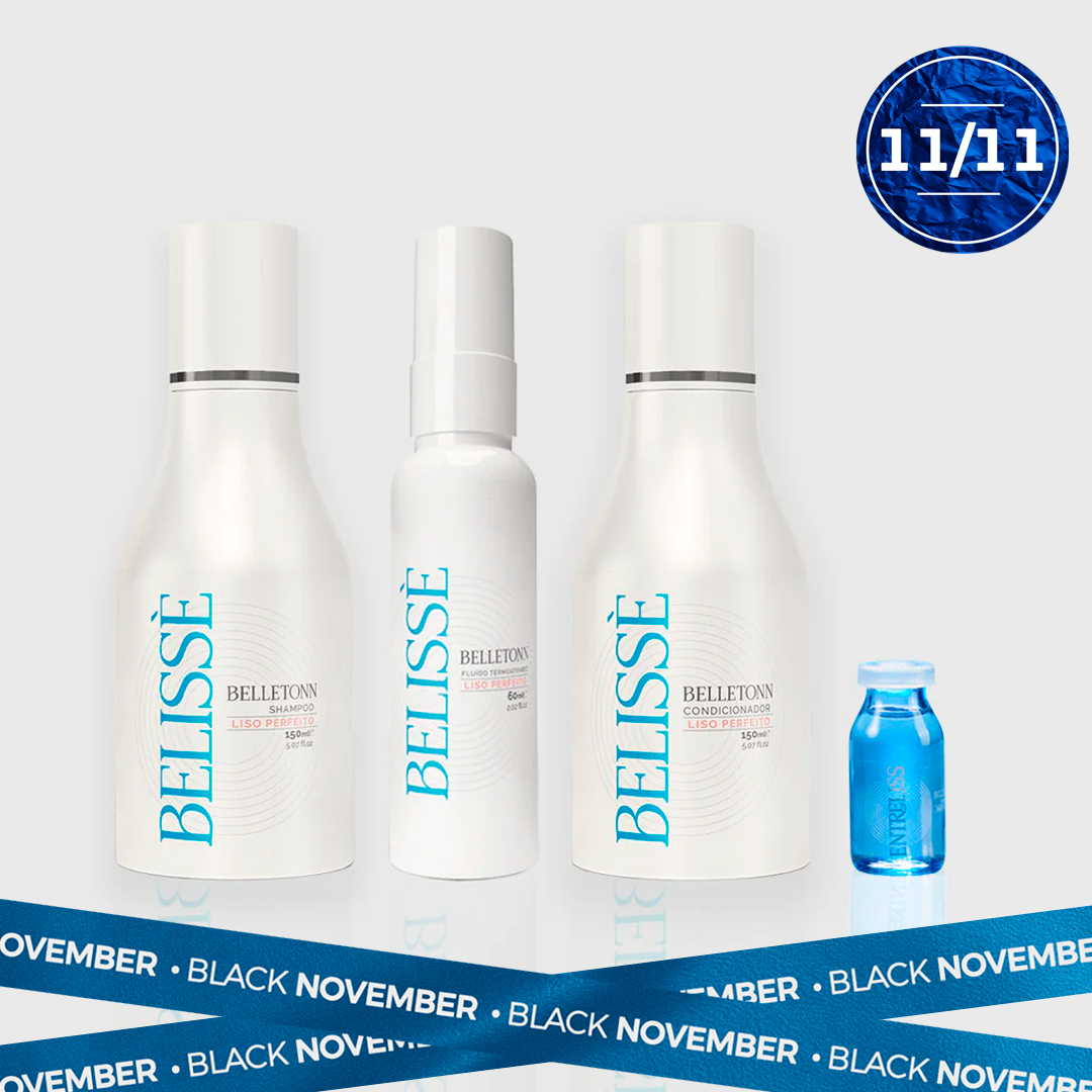 Kit Liso dos sonhos 150ml + Ampola de Reconstrução