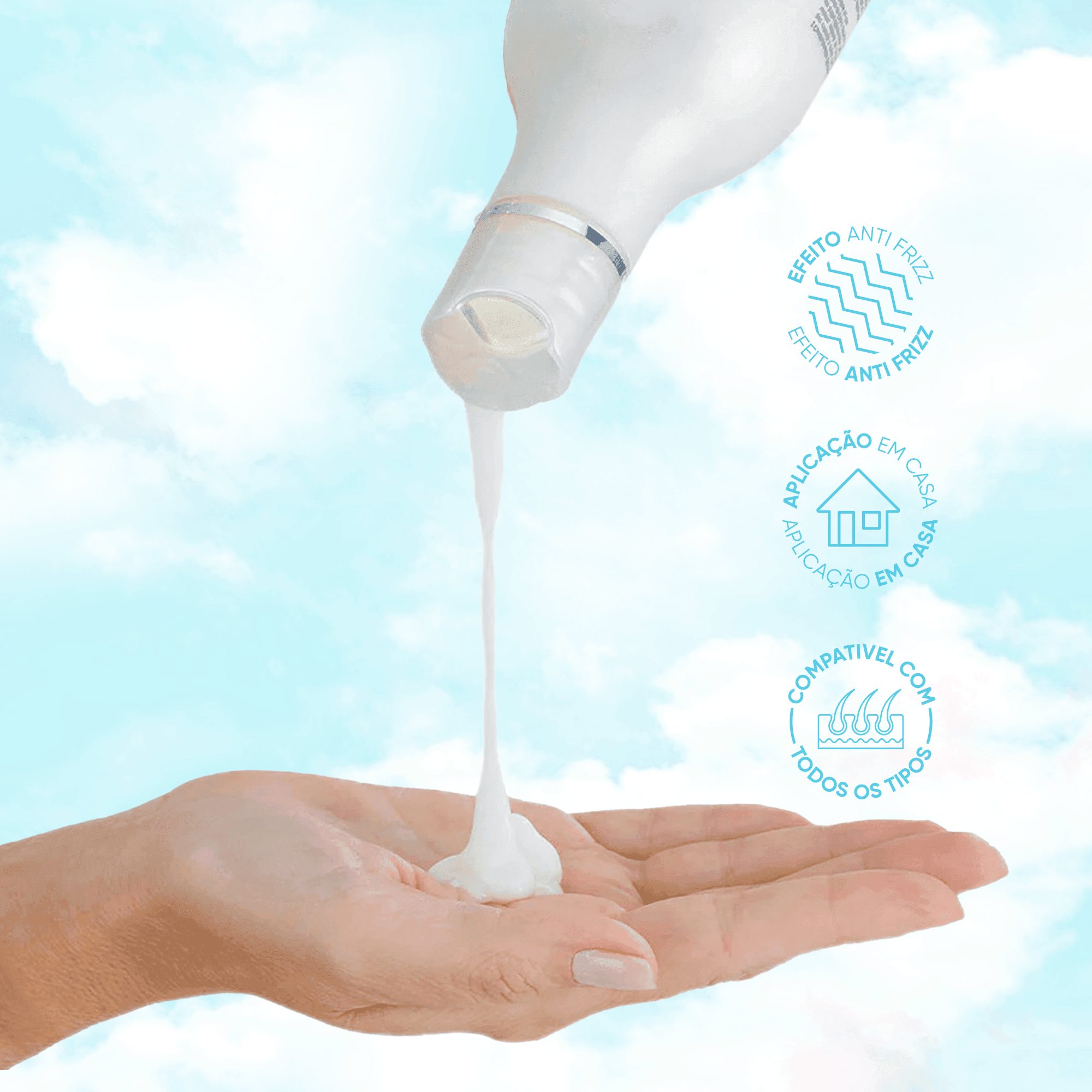 Shampoo Liso dos sonhos 500ml