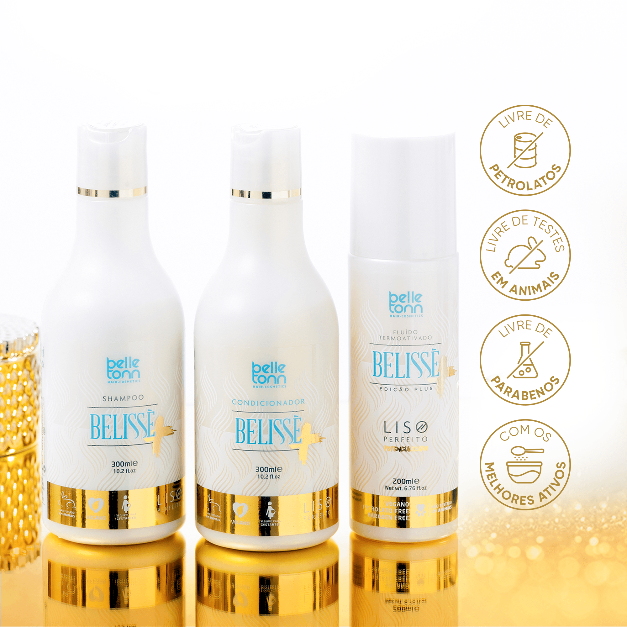 Shampoo Liso dos sonhos Plus 300ml