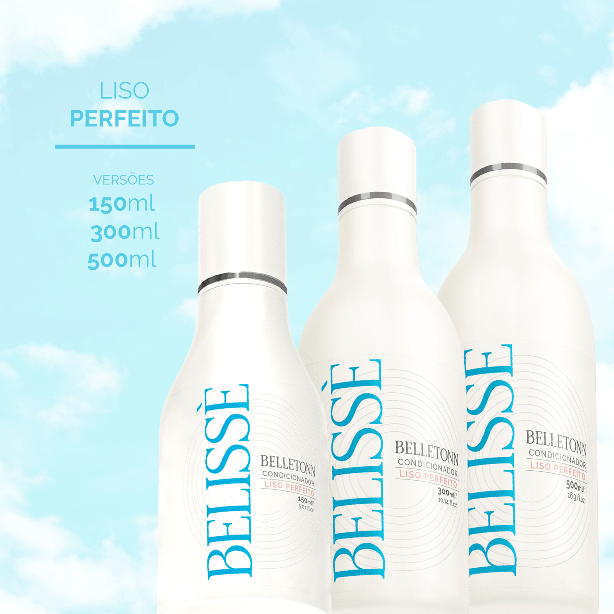 KIT 150ml Shampoo + Condicionador 150ml + Fluído 240ml