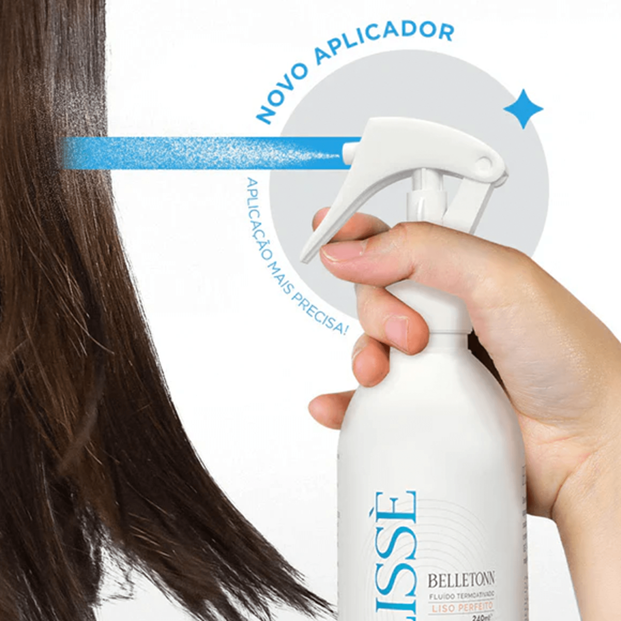 Spray Liso dos Sonhos 240ml + Escova