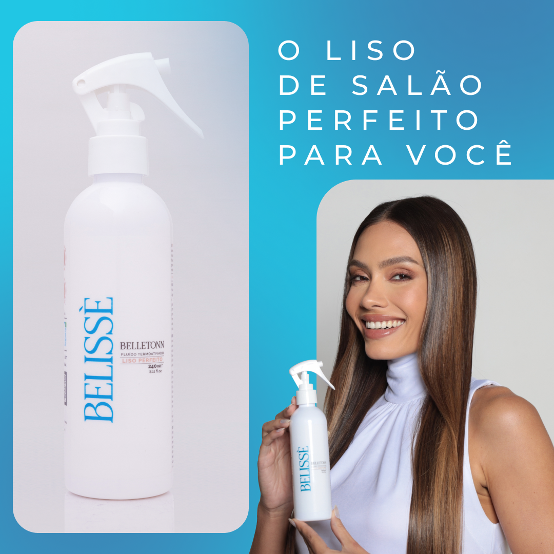 Spray Liso Dos Sonhos Em Dobro - Belletonn Cosméticos