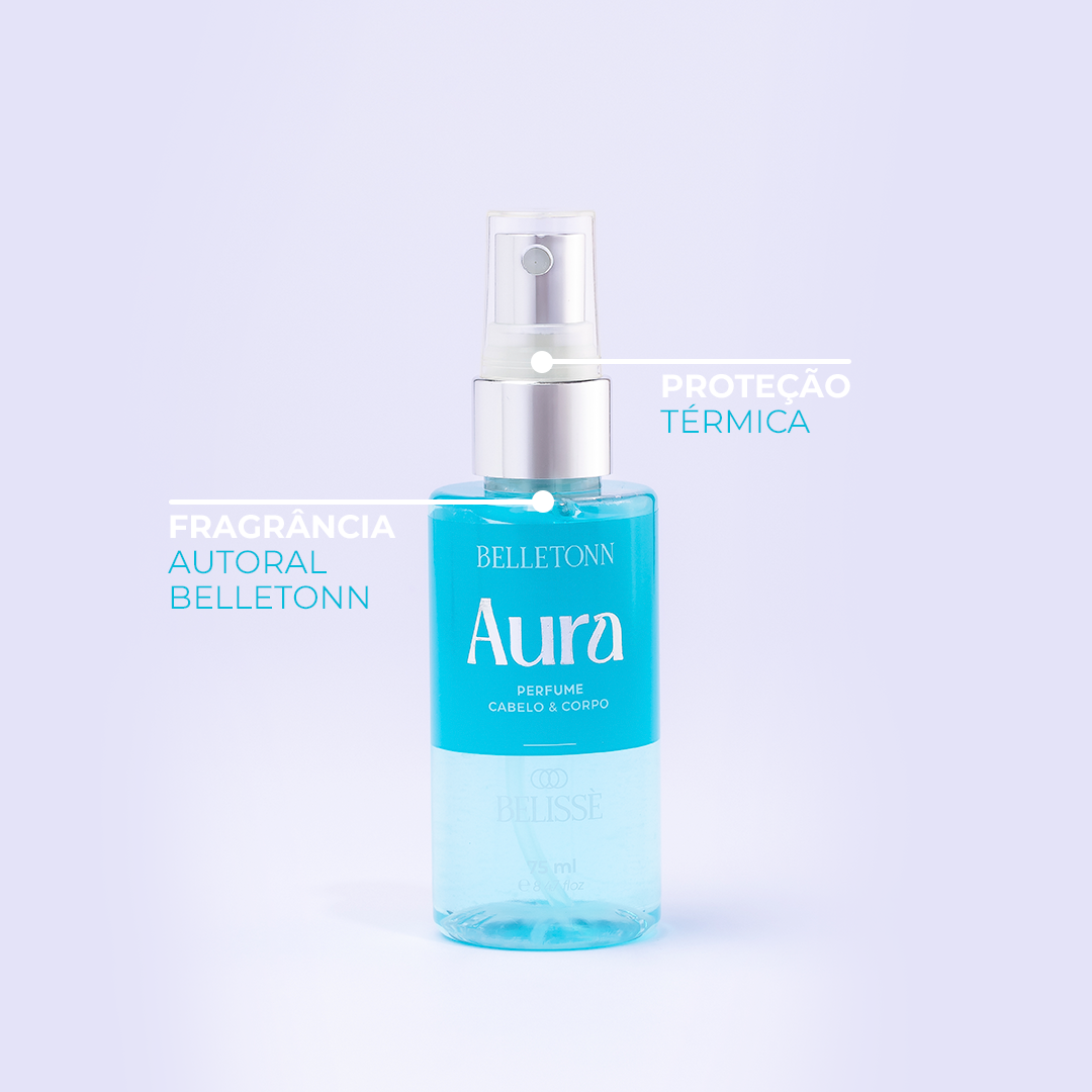 Perfume Cabelo e Corpo Aura Belissè 75ml