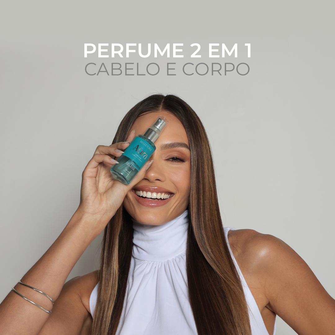 Perfume Cabelo e Corpo Aura Belissè 75ml