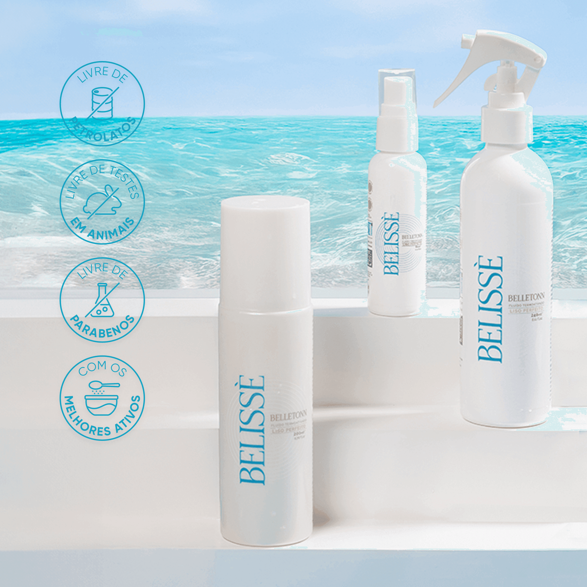 Spray Liso dos Sonhos 240ml + Escova