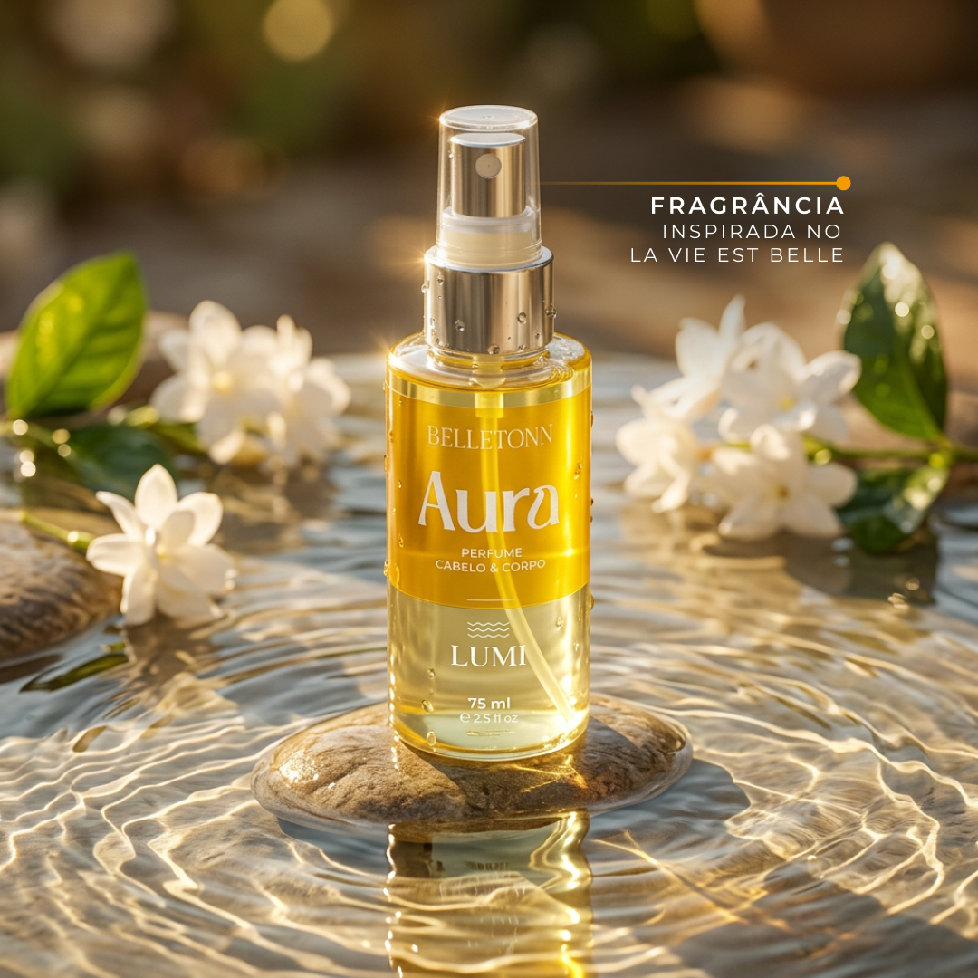 Kit Perfumes Aura Cabelo e Corpo