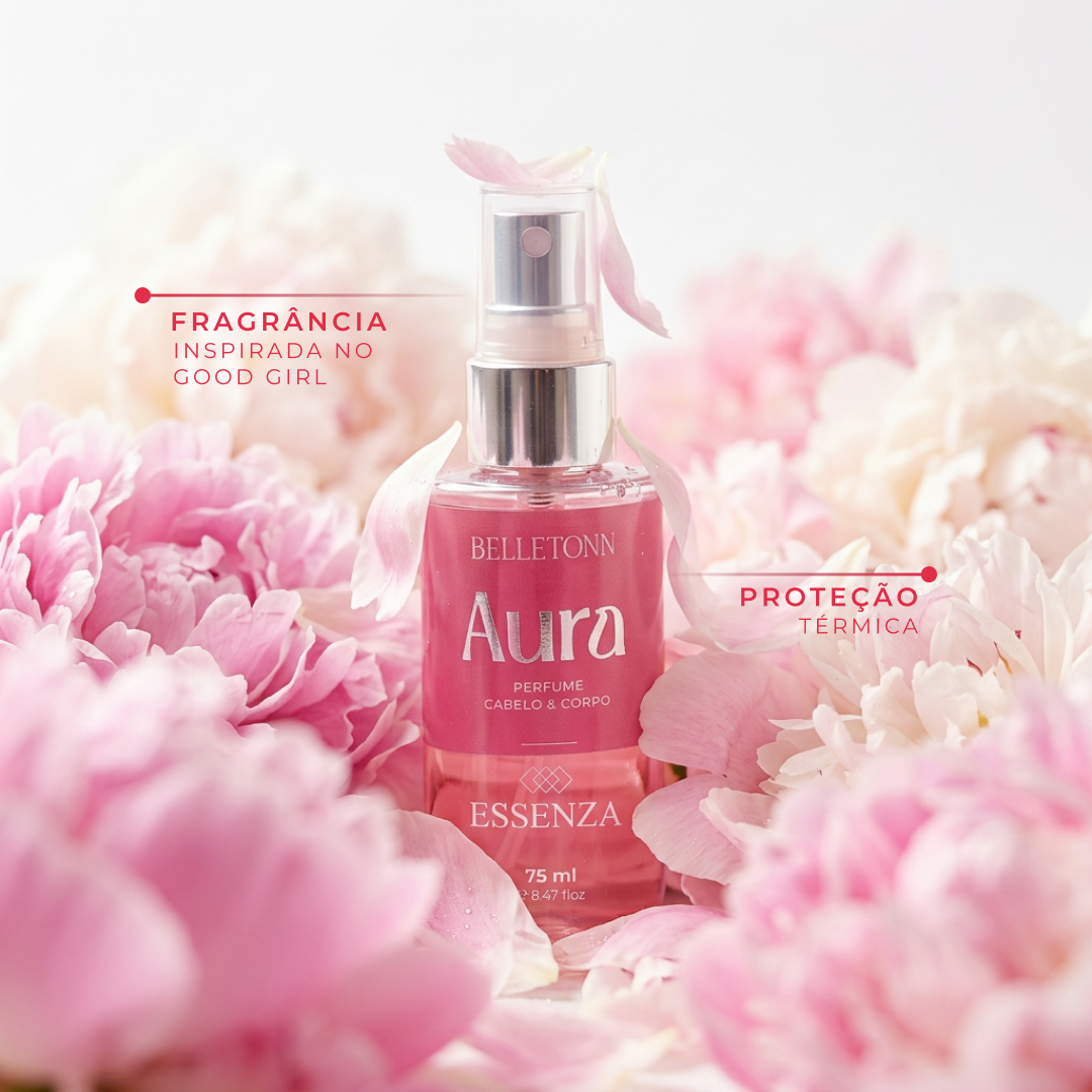 Kit Belissè 300ml + Perfume Essenza 75ml + Pente