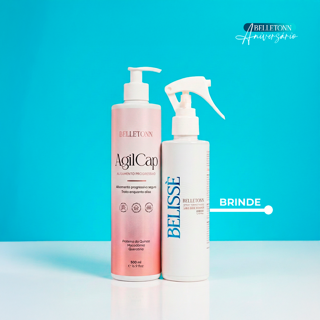 AgilCap 500 ml + Spray liso 200ml de brinde