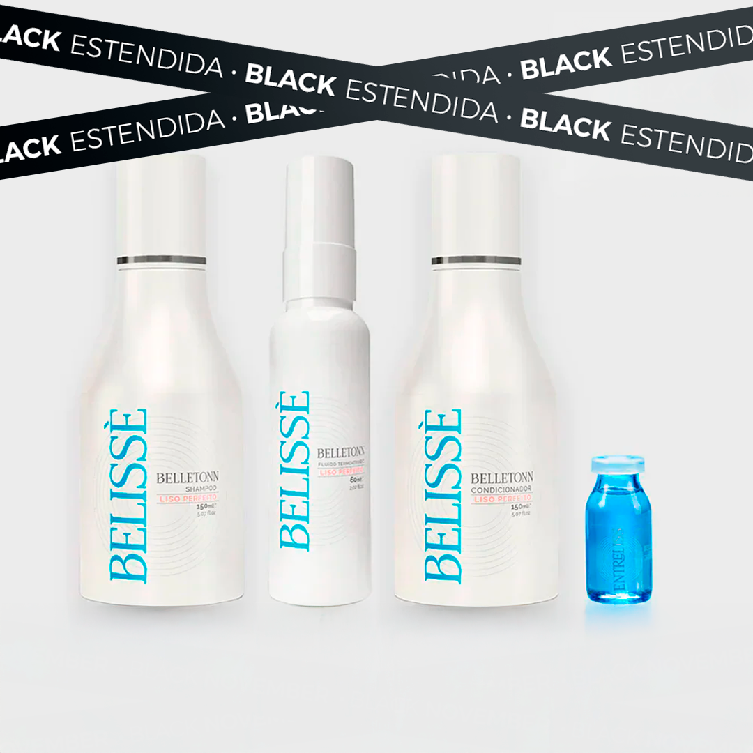 Kit Liso dos sonhos 150ml + Ampola de Reconstrução