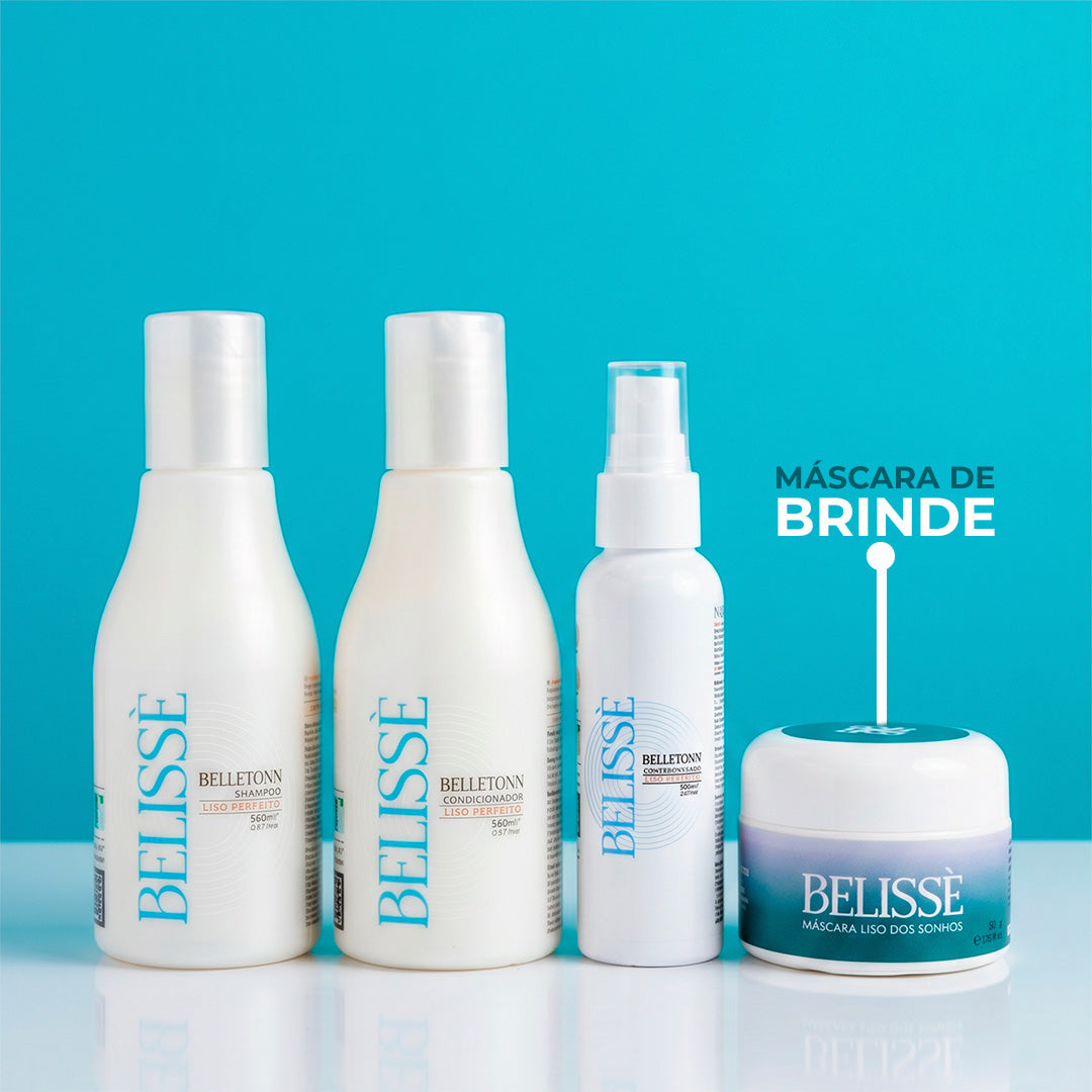 Kit Belissè 150ml + máscara Belissè 50g brinde