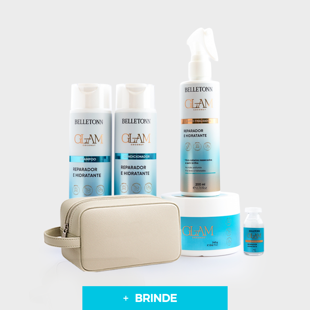 Kit Glam Completo + Nécessaire Bege Site