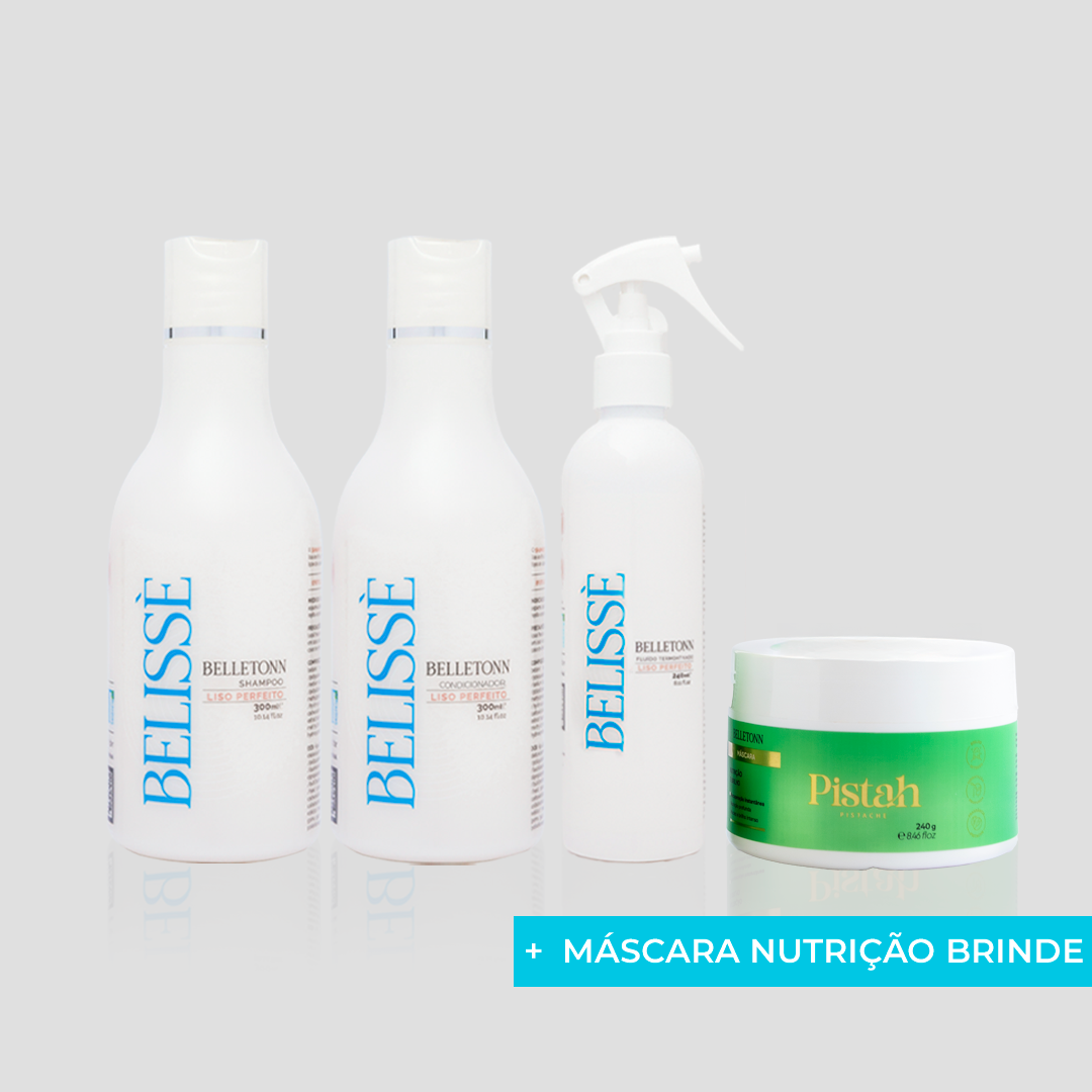 Kit Liso dos sonhos + Nutrição Pistache