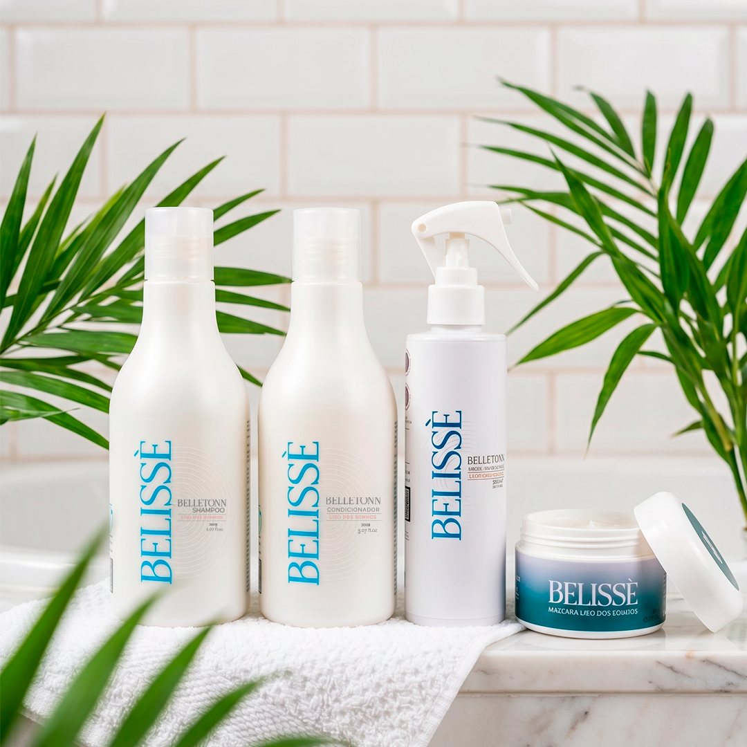 Kit Liso dos sonhos 300ml + máscara Belissè 50g