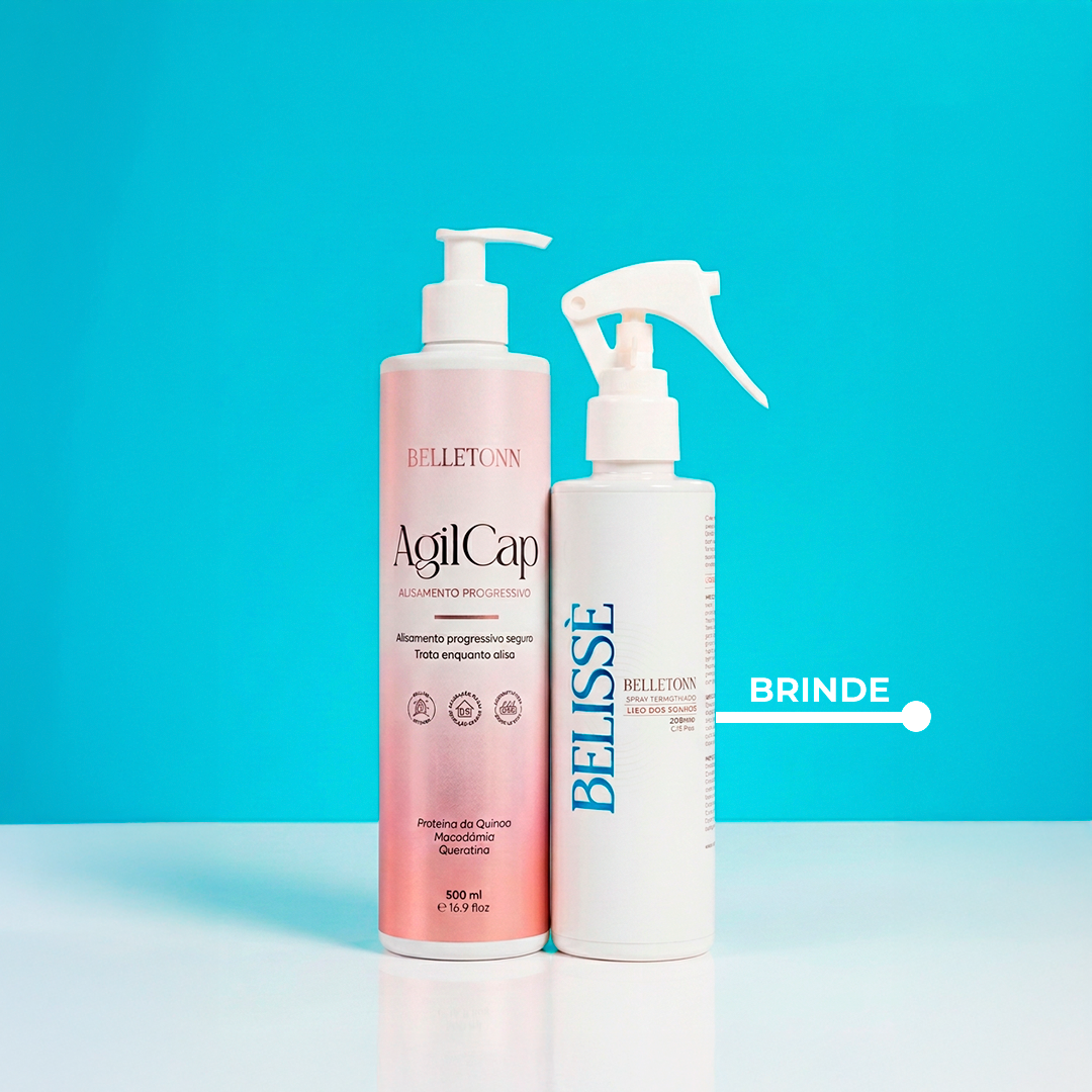 AgilCap 500 ml + Spray liso 200ml de brinde