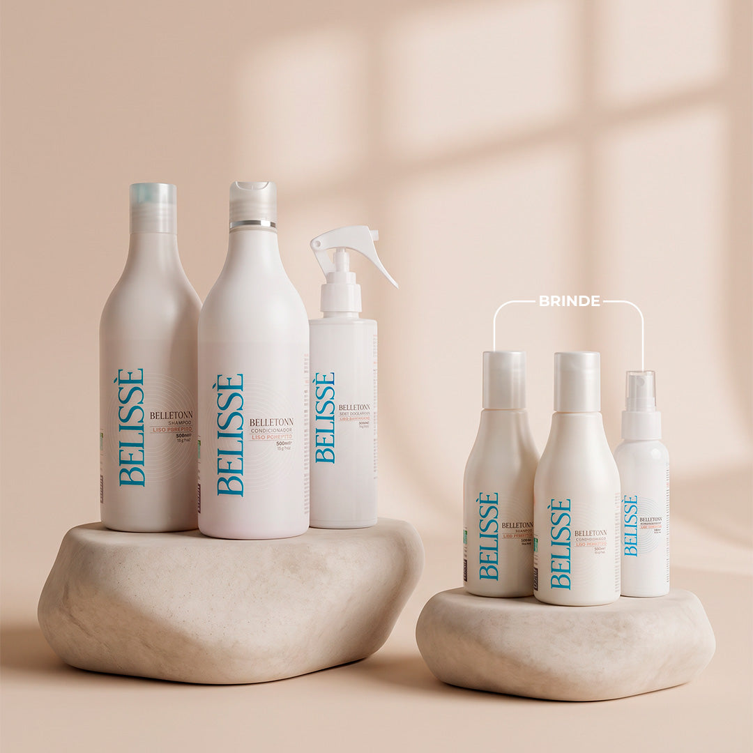 Kit Liso dos Sonhos 500ml + Brinde Kit 150ml Completo