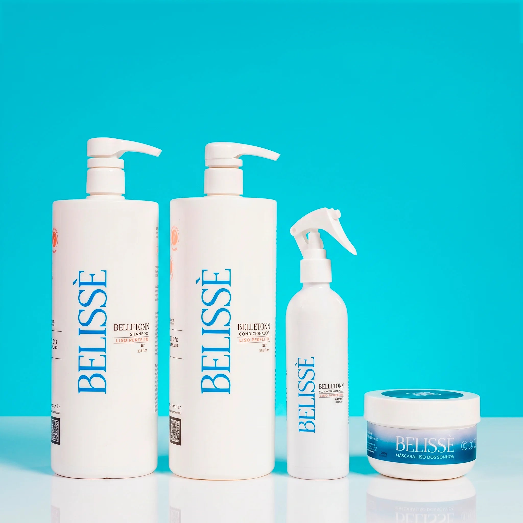 Kit Liso dos sonhos 1l + Máscara Belissé 200g APP