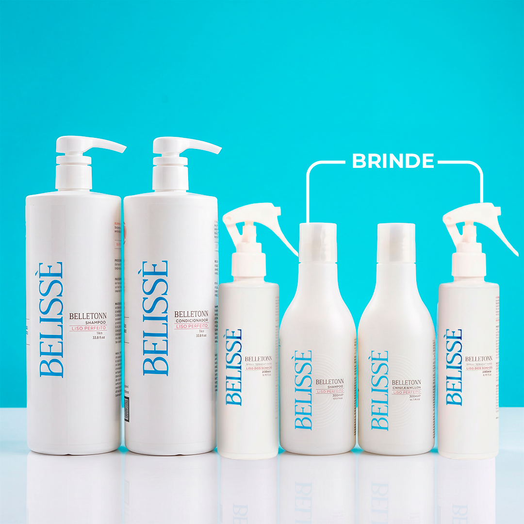 Kit Belissè 1 L + Kit Belissè 300 ml de brinde