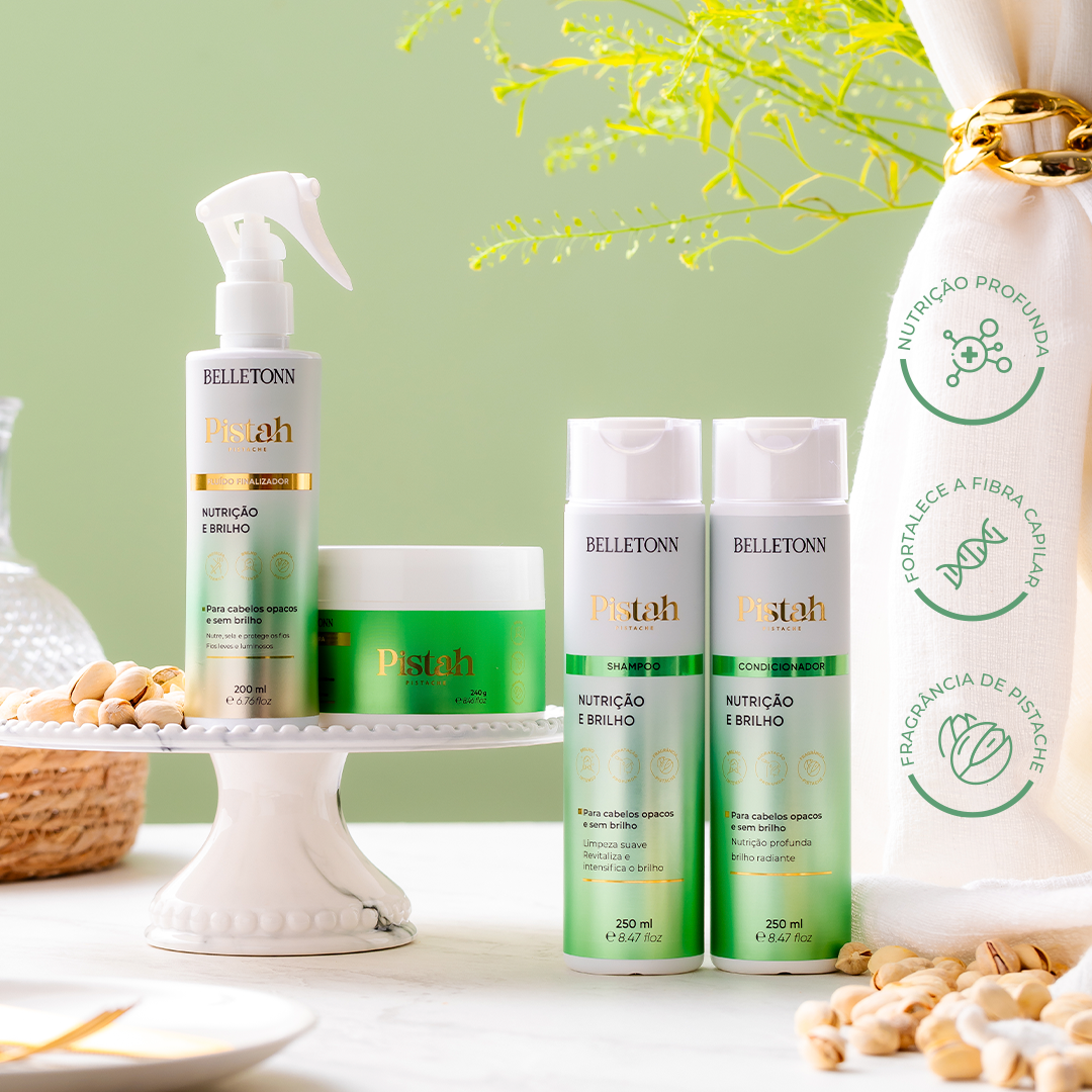 Kit Pistache Nutrição e Brilho
