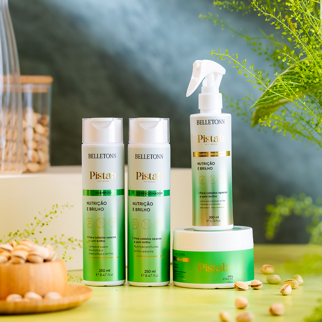 Kit Pistache Nutrição e Brilho