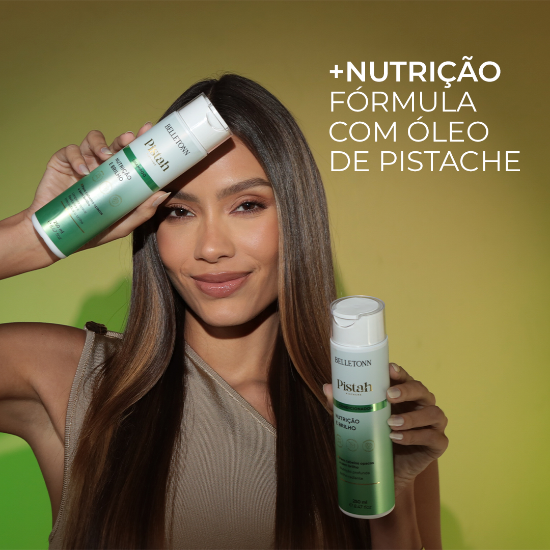 Kit Nutrição e Brilho + ampola de Brinde - Belletonn Cosméticos