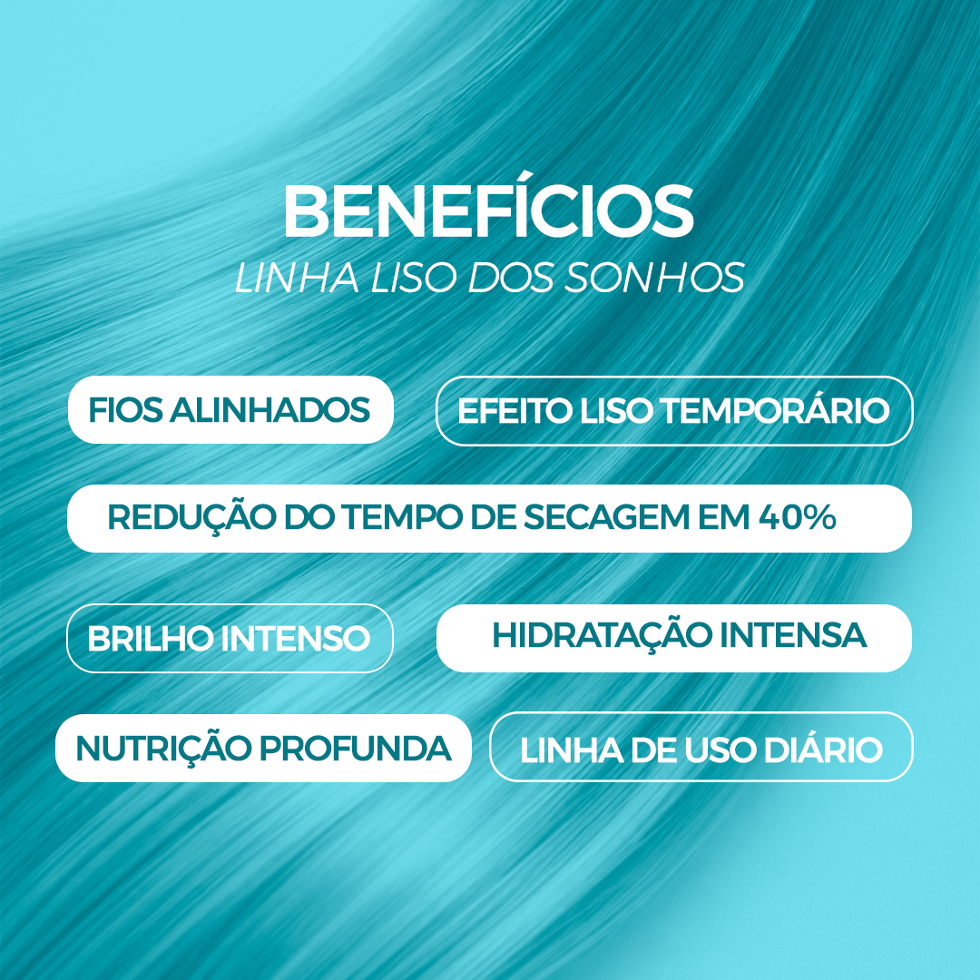 Kit liso dos sonhos 1L + Escova mágica - Belletonn Cosméticos