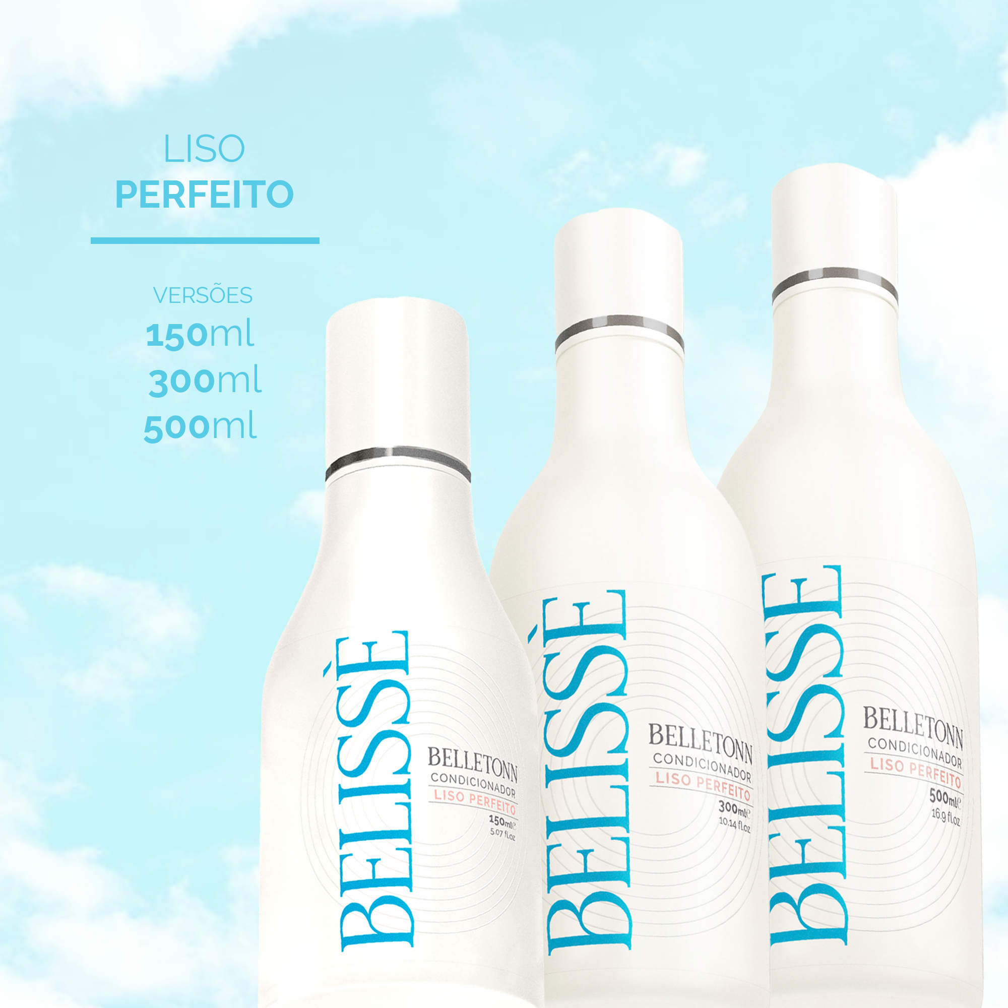 Kit Efeito Liso Belisse 150ml