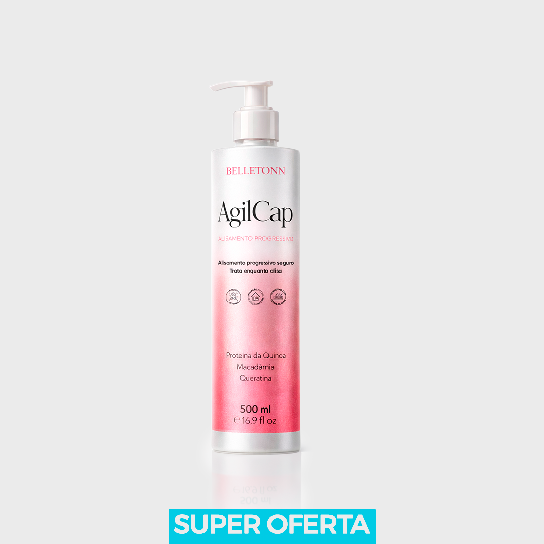 AgilCap Progressiva Vegana 500ml (Sem Formol)