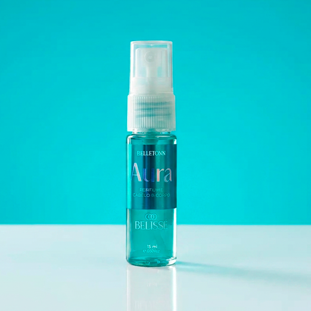 Perfume Cabelo e Corpo Aura Belissè 15ml