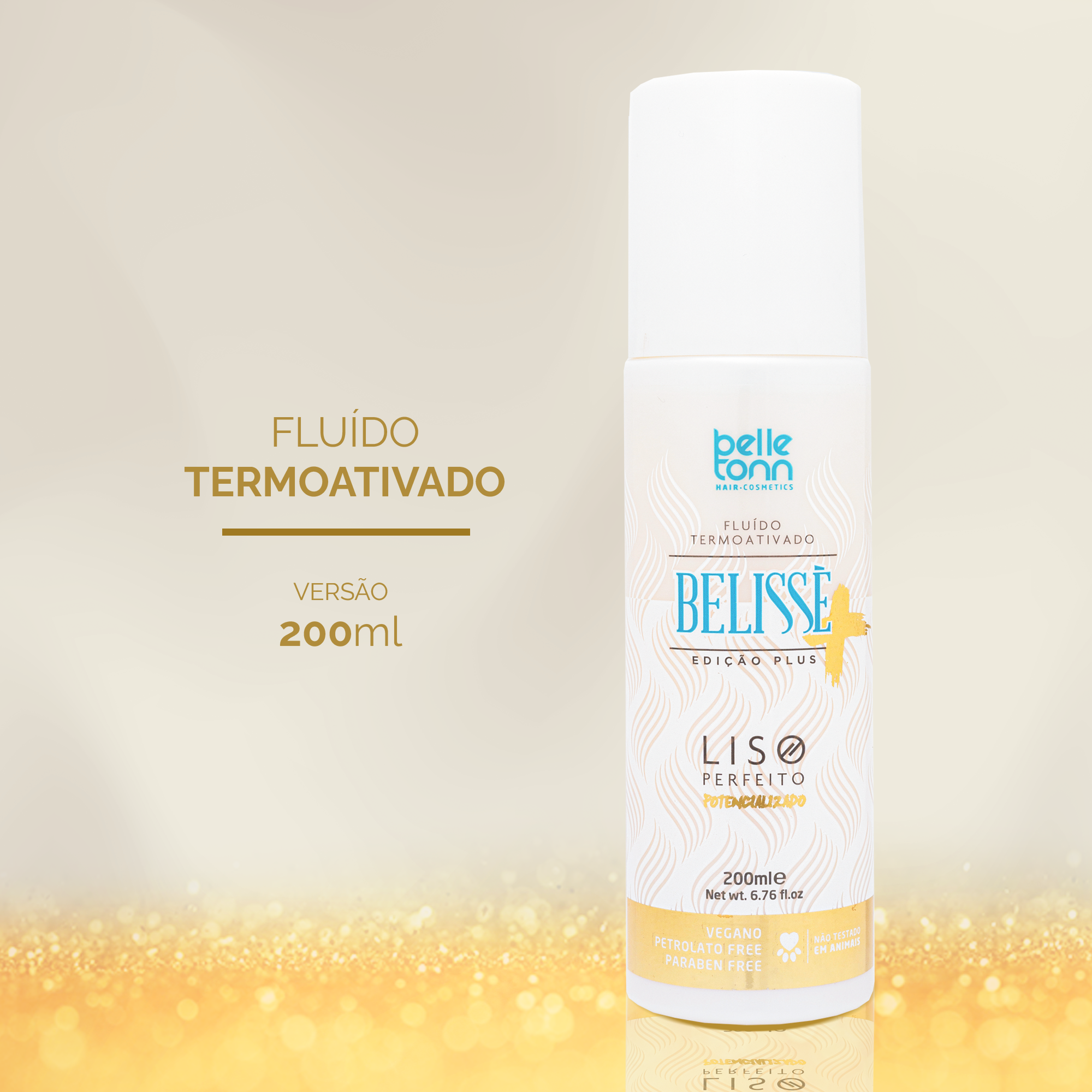 Fluído Efeito Liso Belisse Plus 200ml