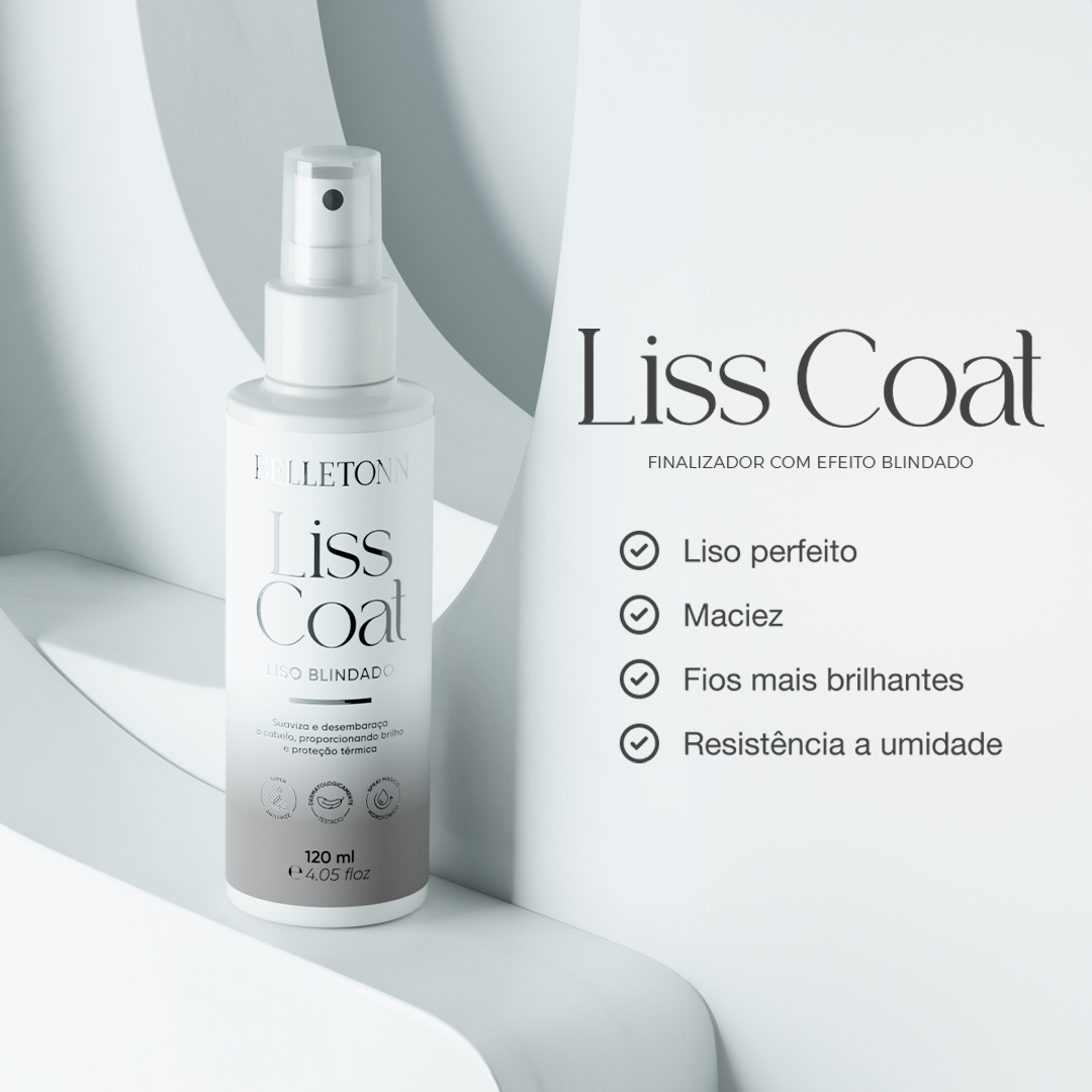 Liso Blindado 72H - Belletonn Cosméticos