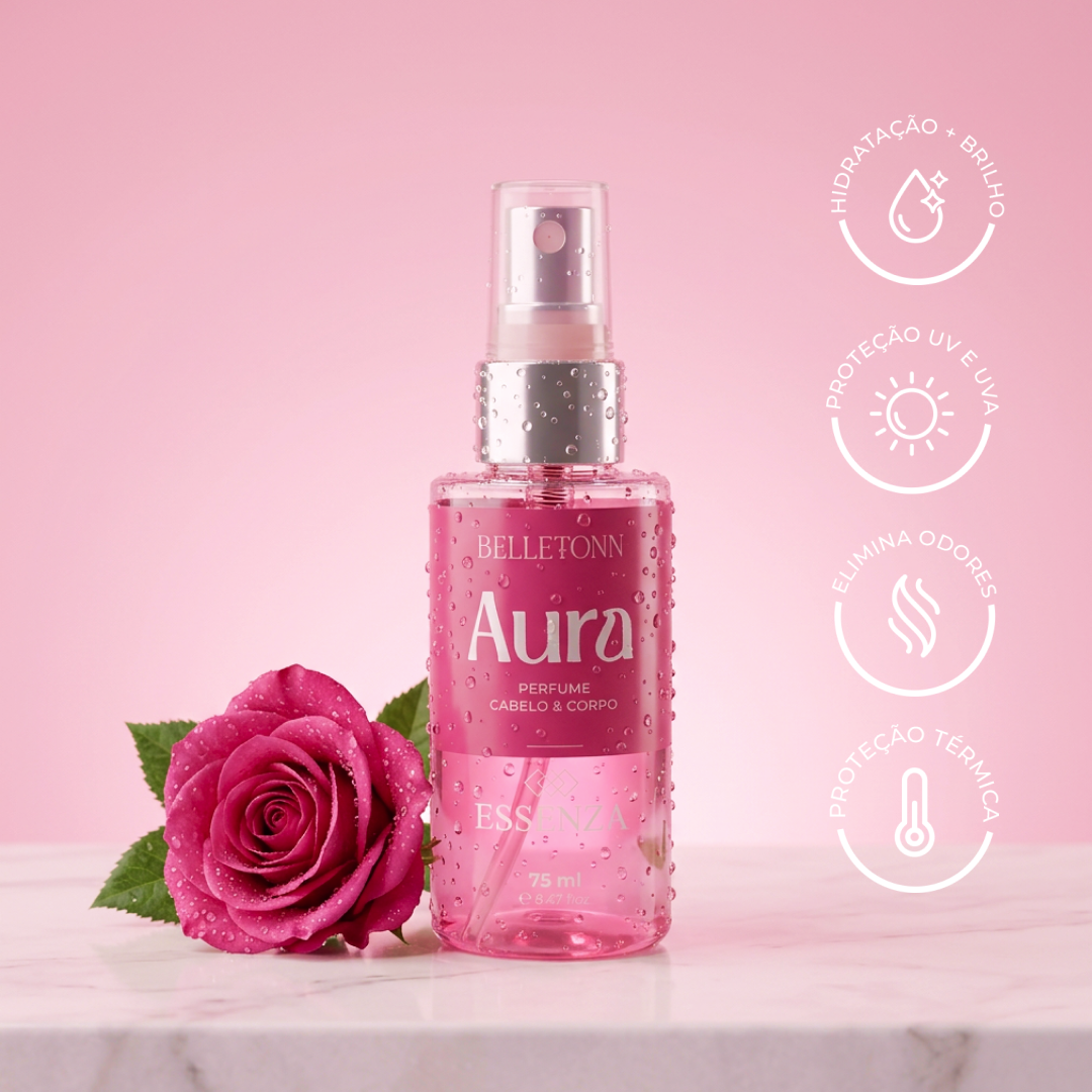 Perfume Cabelo e Corpo Aura Essenza 75ml