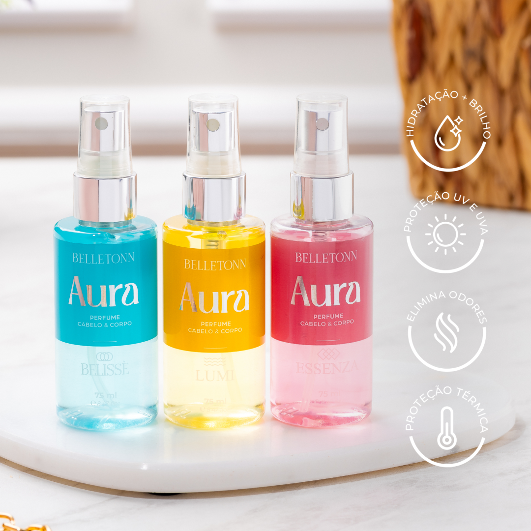 Kit Aura 75ml Grupo Vip - Belletonn Cosméticos