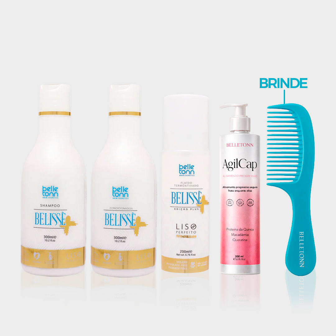 Kit Belissè Plus + AgilCap 200ml + Brinde