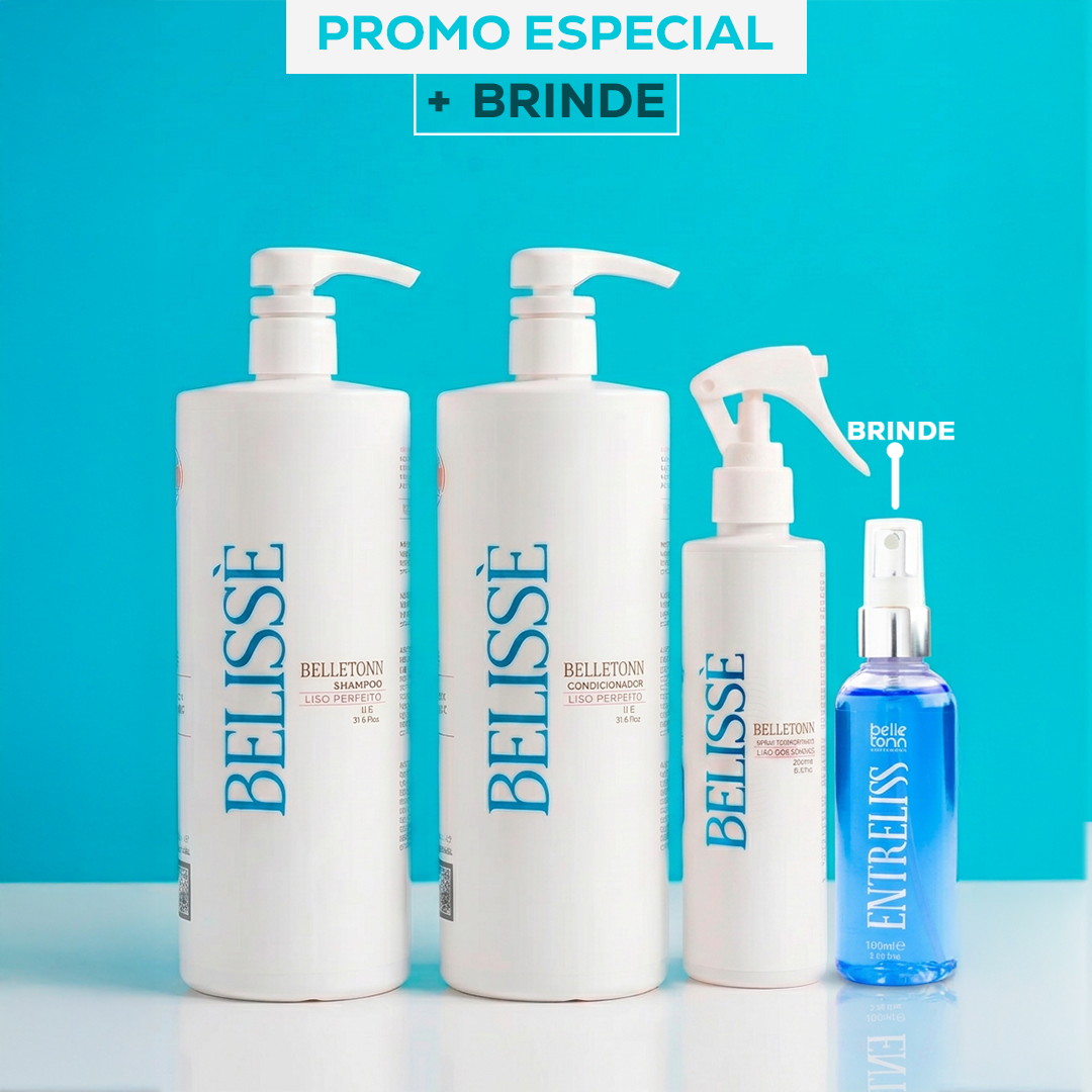 Kit Belissè 1lt + Entreliss 100ml de brinde