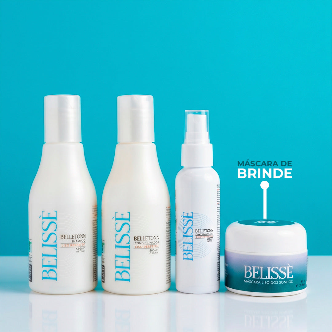 Kit Belissè 150ml + máscara Belissè 50g brinde