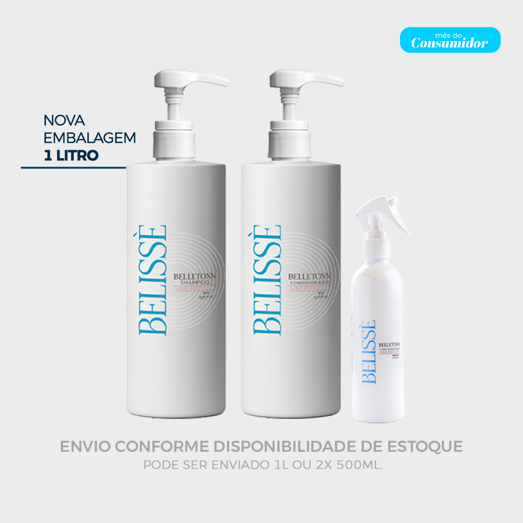 Kit Efeito liso 1 Litro + Fluído 240ml