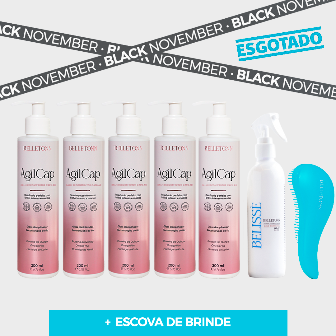 Progressiva 1lt + Spray Liso 240ml + Escova