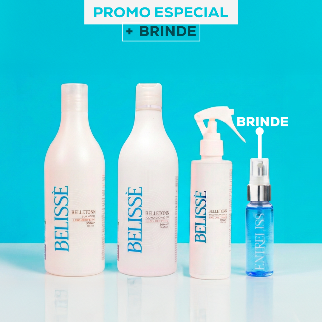 Kit belissè 500ml + entreliss 30ml de brinde