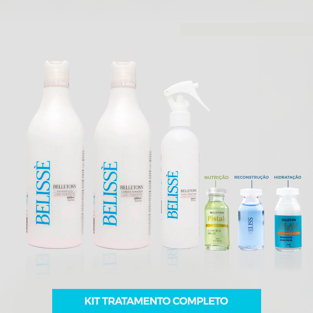 Kit 500ml + Trio de ampolas