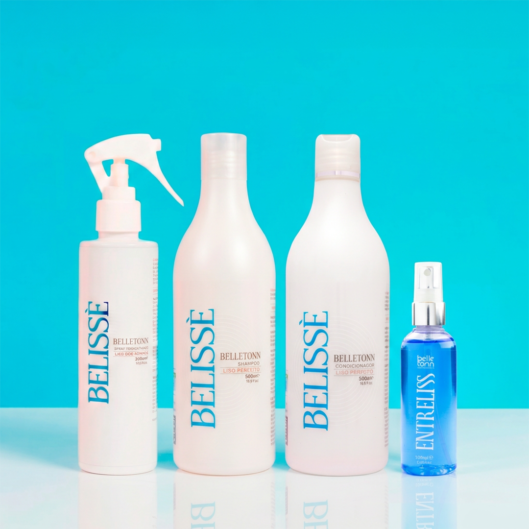 Kit Liso dos Sonhos 500ml + Máscara Líquida Entreliss 100ml