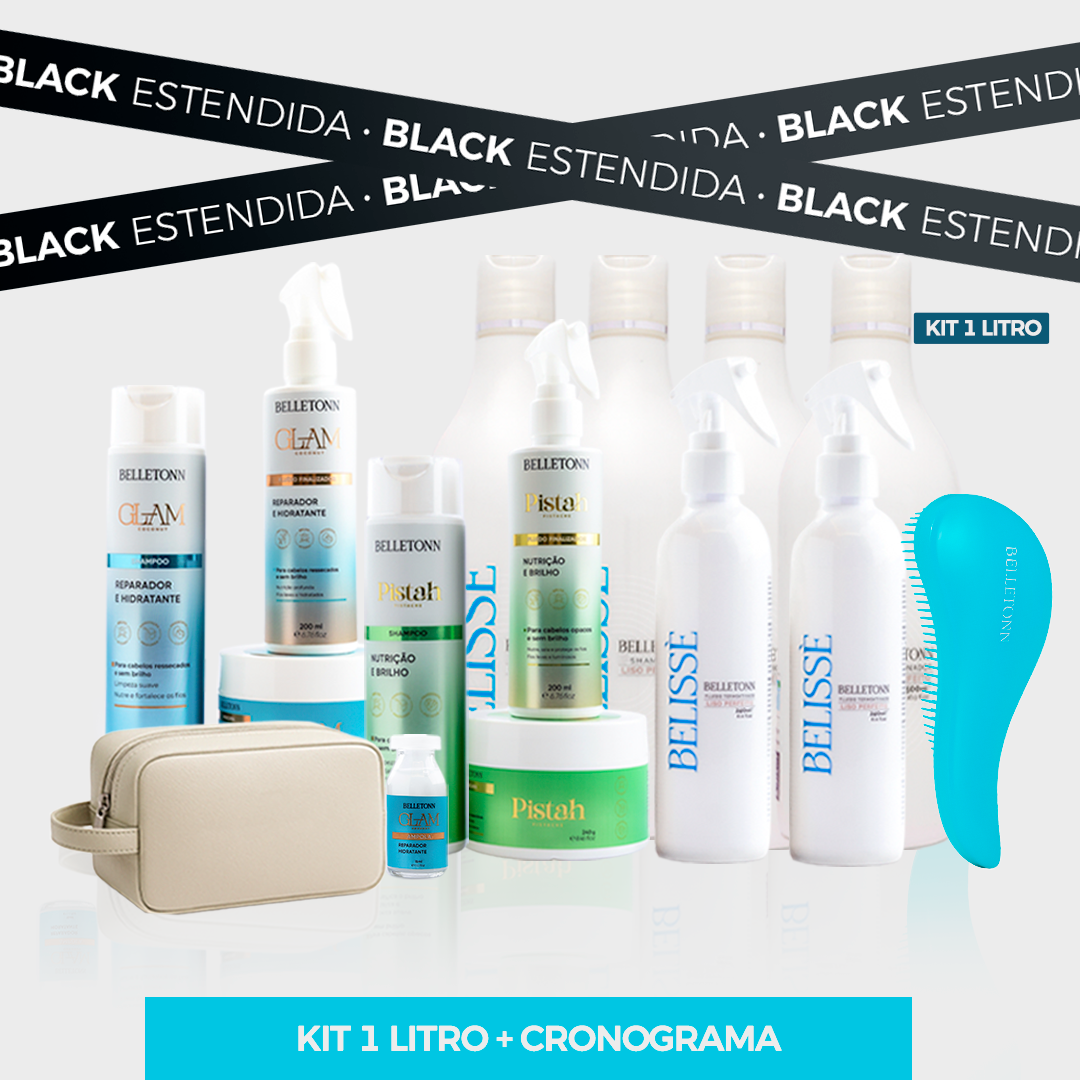 Kit Cronograma Completo + Belissè 1lt