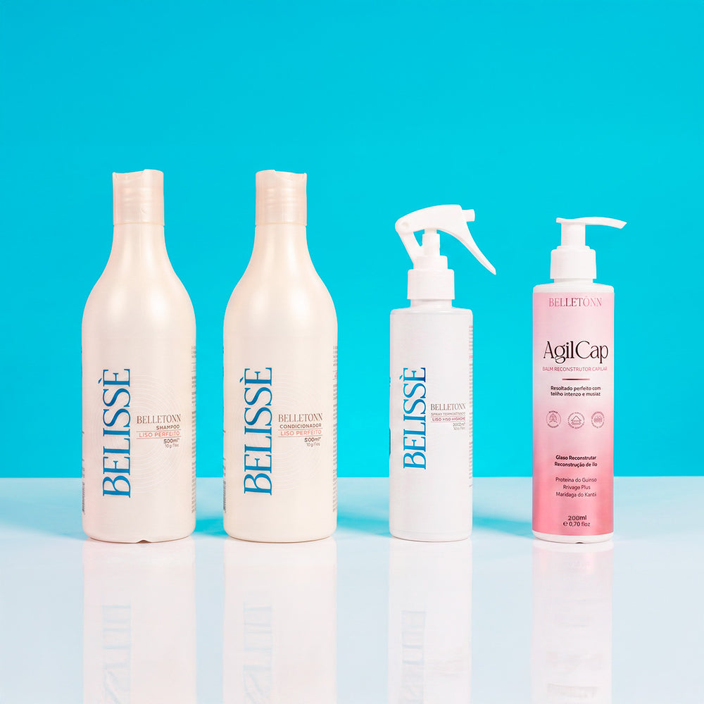 kit belissè 500ml + agilcap 200ml