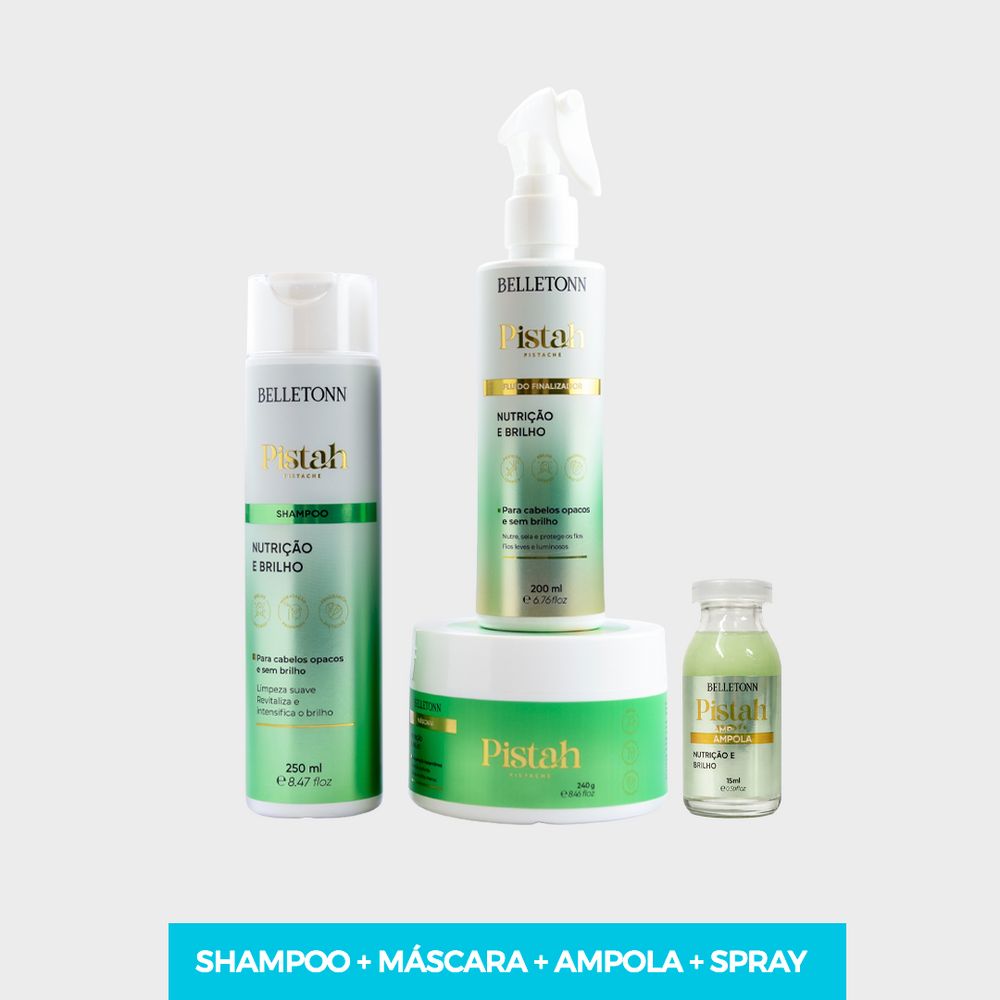 kit uso diário premium Pistah APP - Belletonn Cosméticos
