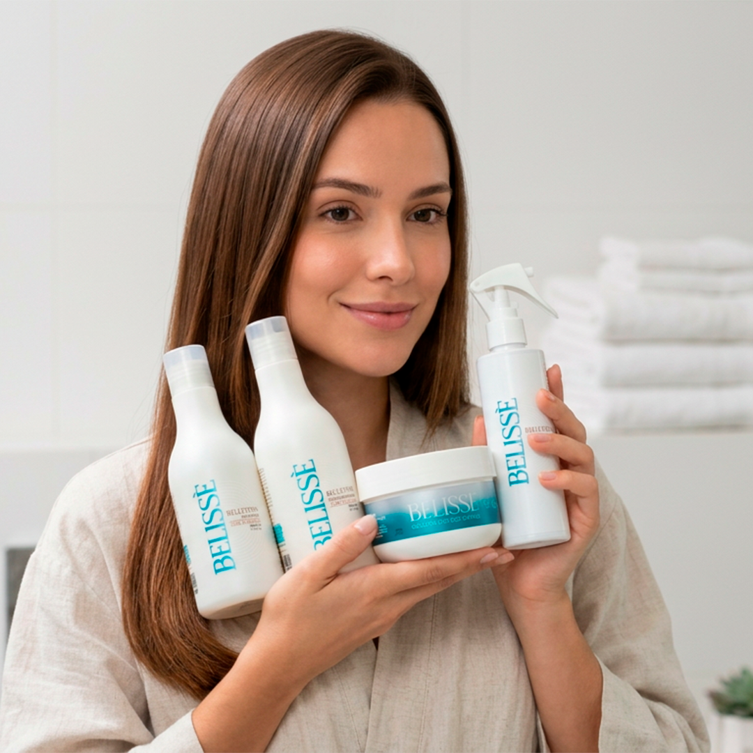 Kit belissè 300ml + máscara 200g de brinde