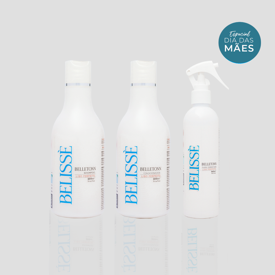 Kit Efeito Liso Belissè 300ml c/ Fluído 240ml