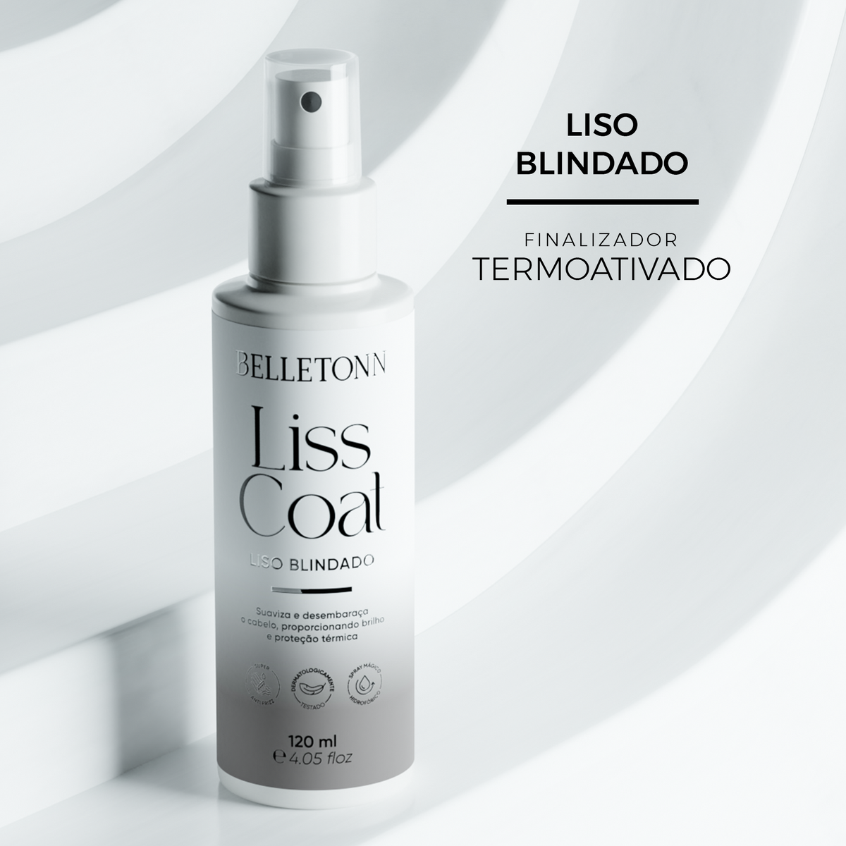 Kit Liso dos sonhos + Liss coat - Belletonn Cosméticos