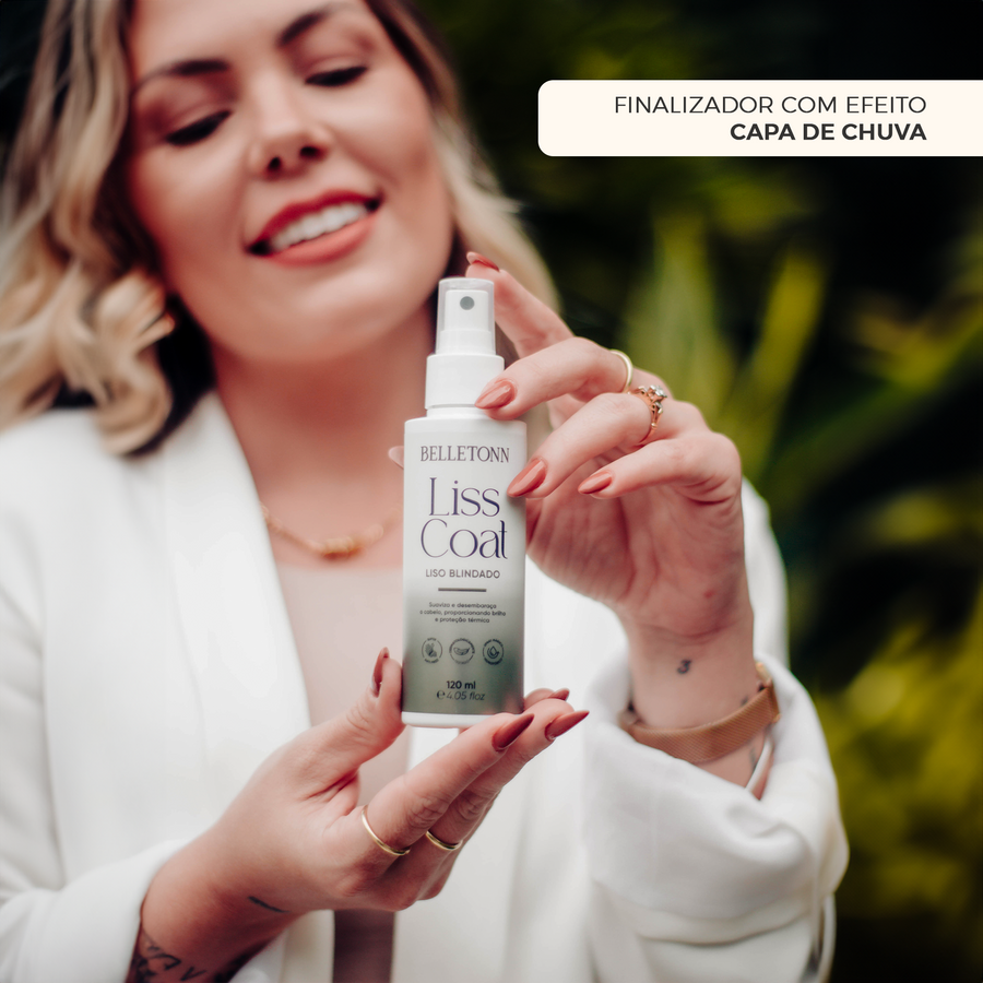 Kit Liso dos sonhos + Liss coat - Belletonn Cosméticos