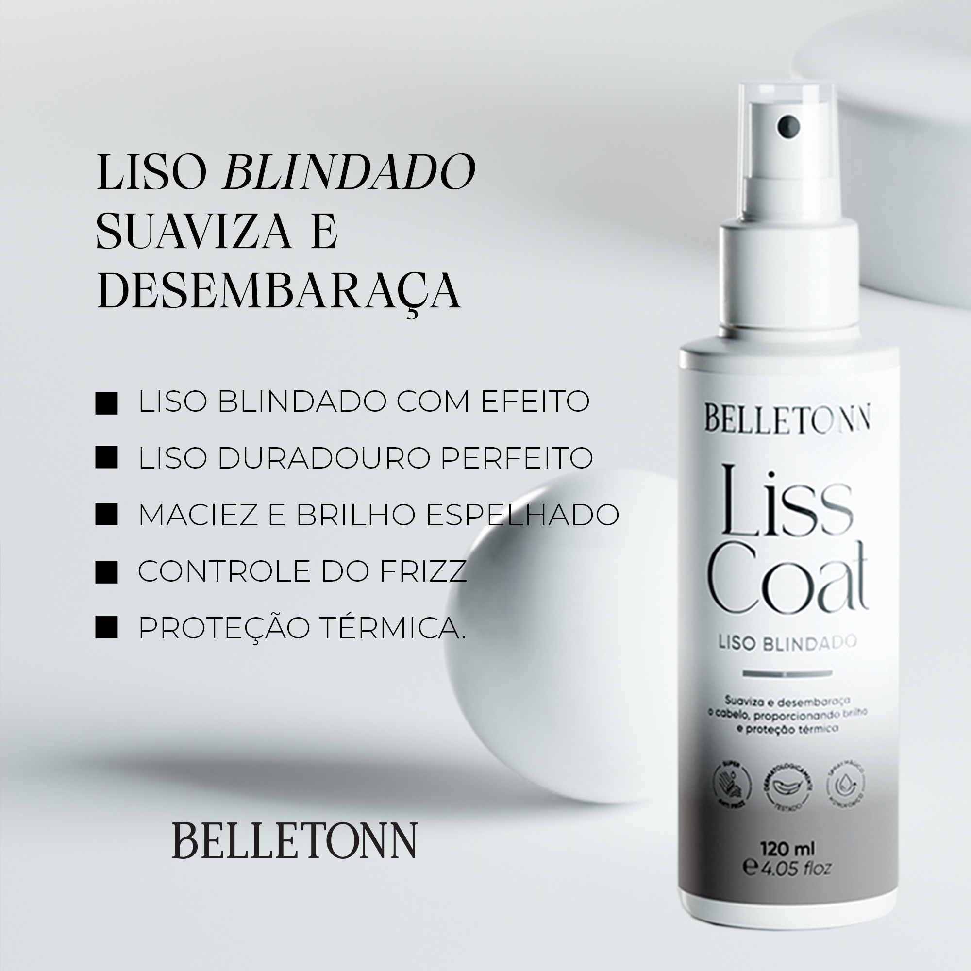 Liss Coat Liso Blindado 120ml