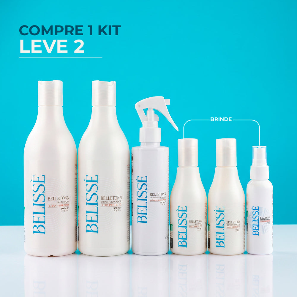 Kit Liso dos Sonhos 500ml + Brinde Kit 150ml Completo