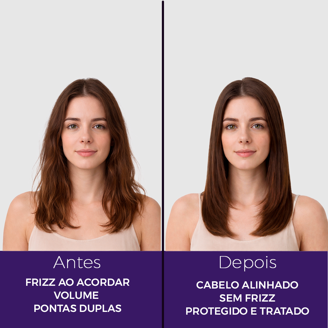 Kit Liso Plus + Tratamento noturno - Belletonn Cosméticos